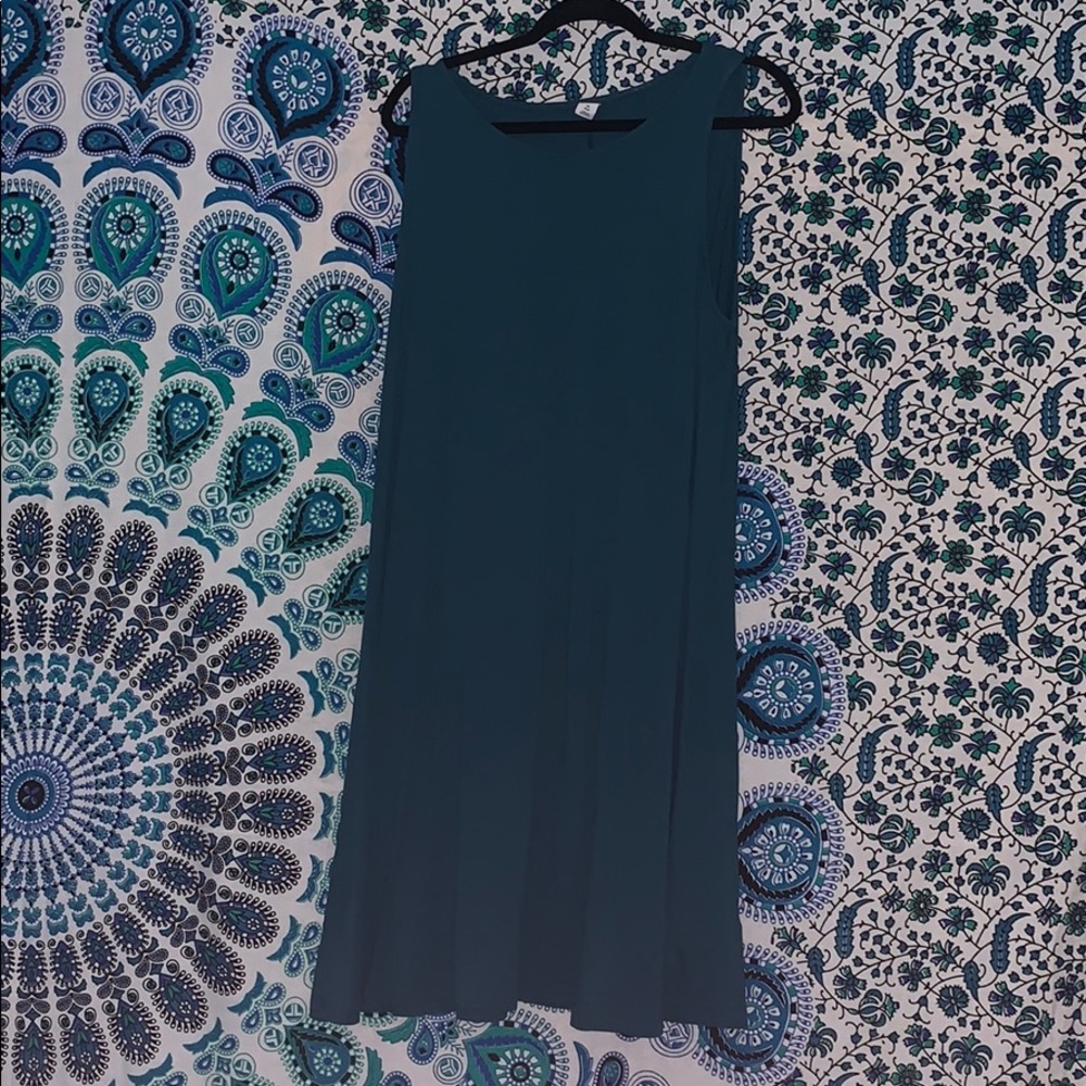 Old navy teal dress!
